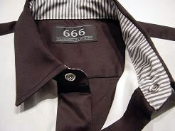 666 クラッシュパネルフロントシャツ ジョー・ストラマーシャツ