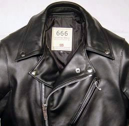 666 LJM-8 フロントフラップ レザージャケット サイクロンタイプ