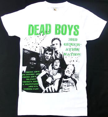 DEAD BOYS(デッドボーイズ) バンドＴシャツ