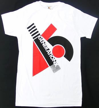 新品　ジェネレーションX バンドTシャツ　パンク　ロック　ホワイト　XLサイズ
