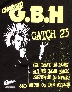 GBH ハードコア・パンク バンドTシャツ