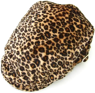 GOOD ROCKIN (グッドロッキン) ヒョウ柄ハンチング フェイクファー