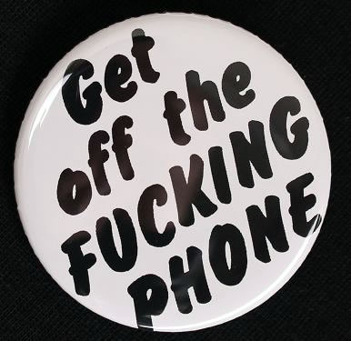 NEON / Get off the FUCKING PHONE Tシャツ