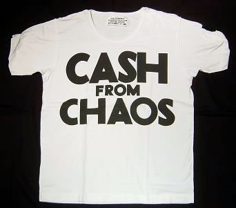 SEDITIONARIES(セディショナリーズ)CASH FROM CHAOS Tシャツ