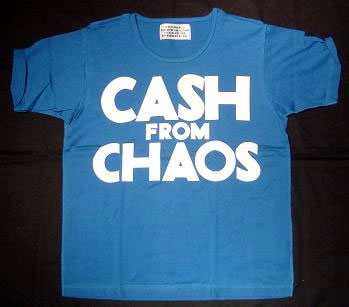 SEDITIONARIES(セディショナリーズ)CASH FROM CHAOS Tシャツ